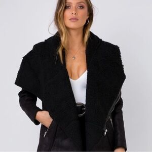 Lioness Black Teddy Jacket
